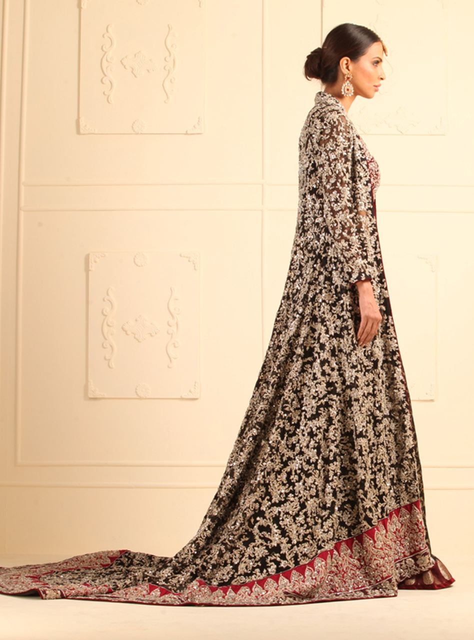 Black Khaadi Net Jacket