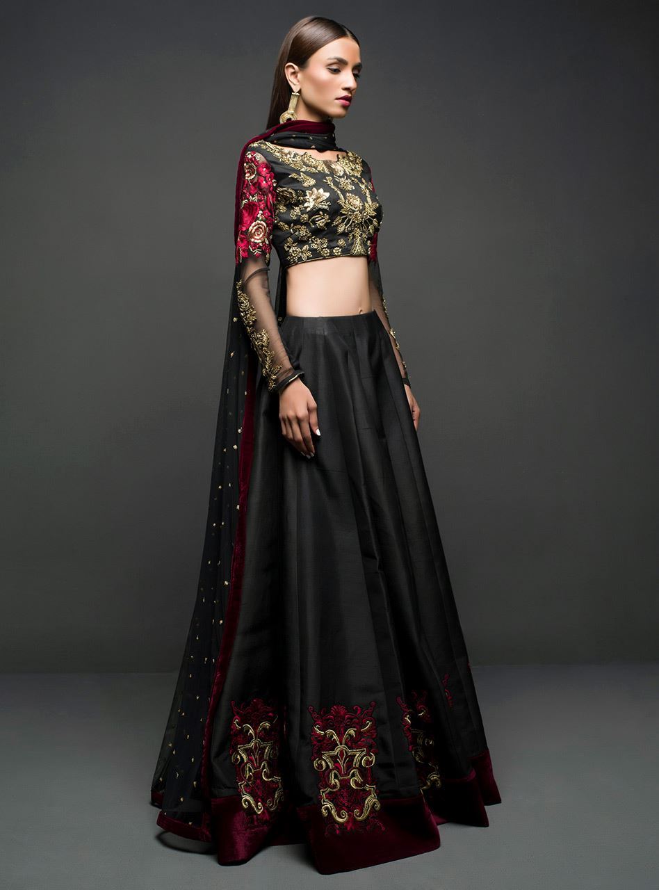 Black Choli Sharara