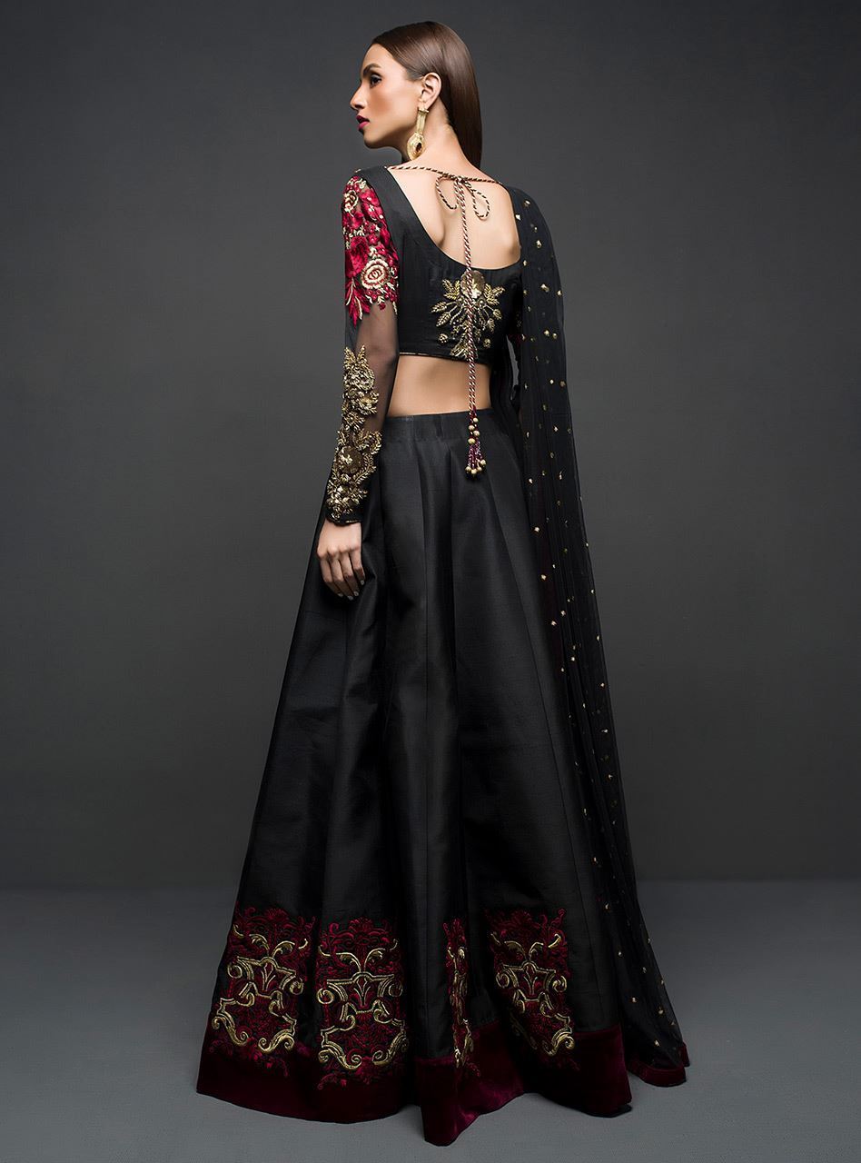 Black Choli Sharara
