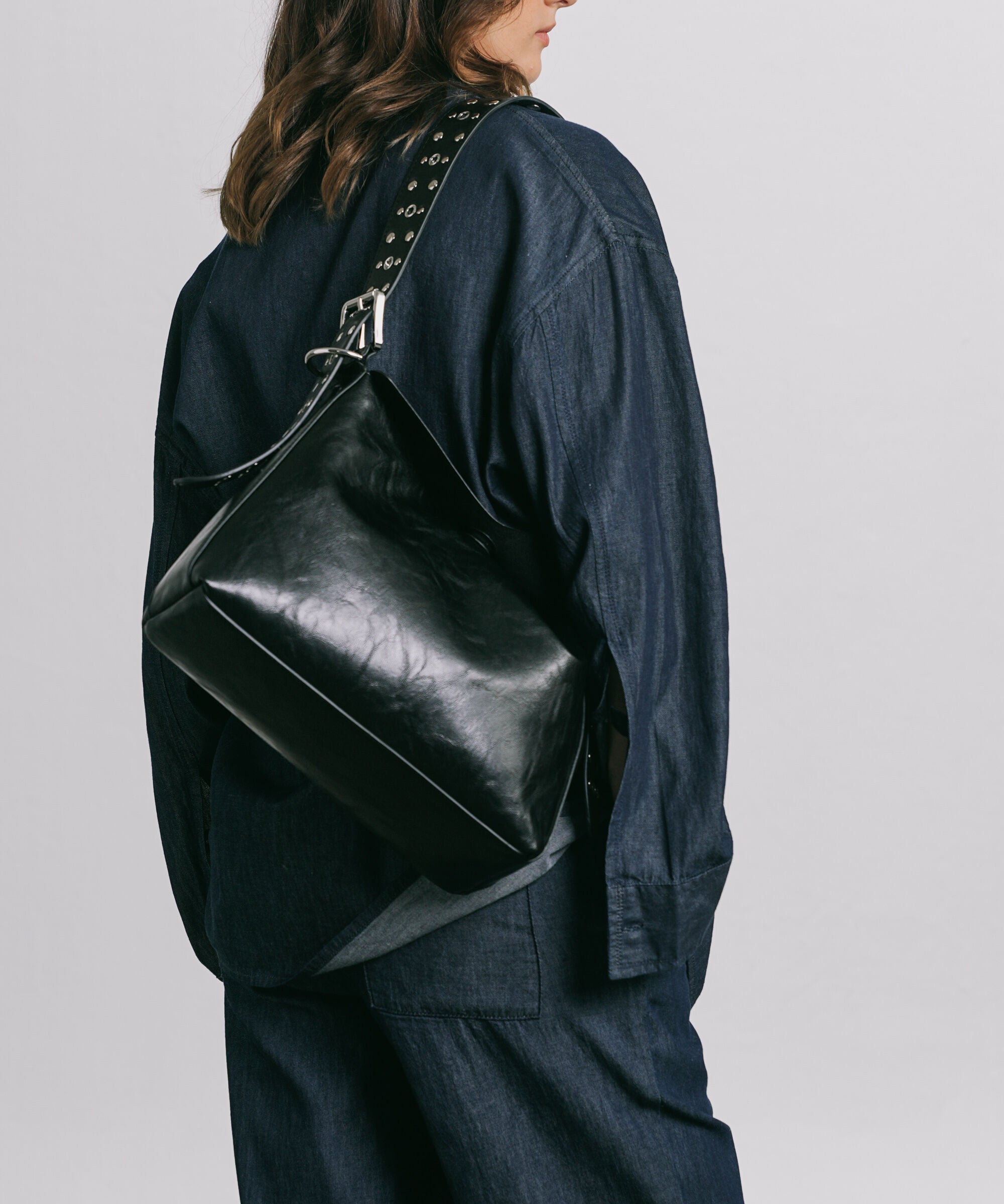 Studded Shoulder Bag