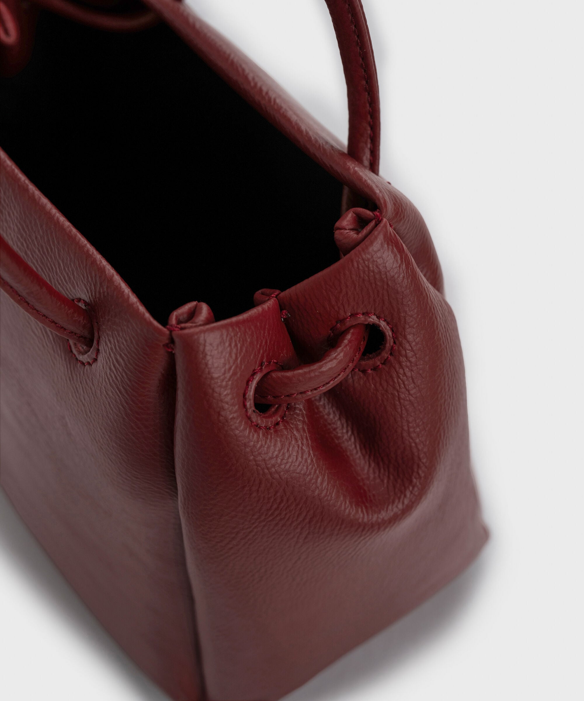 Red Bucket Bag