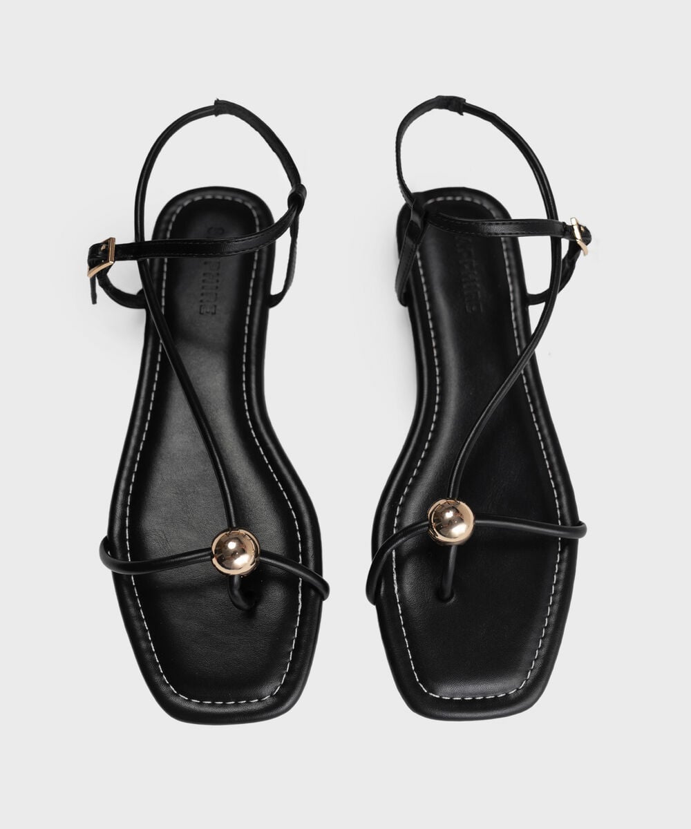BLACK SANDALS 0000SL260012