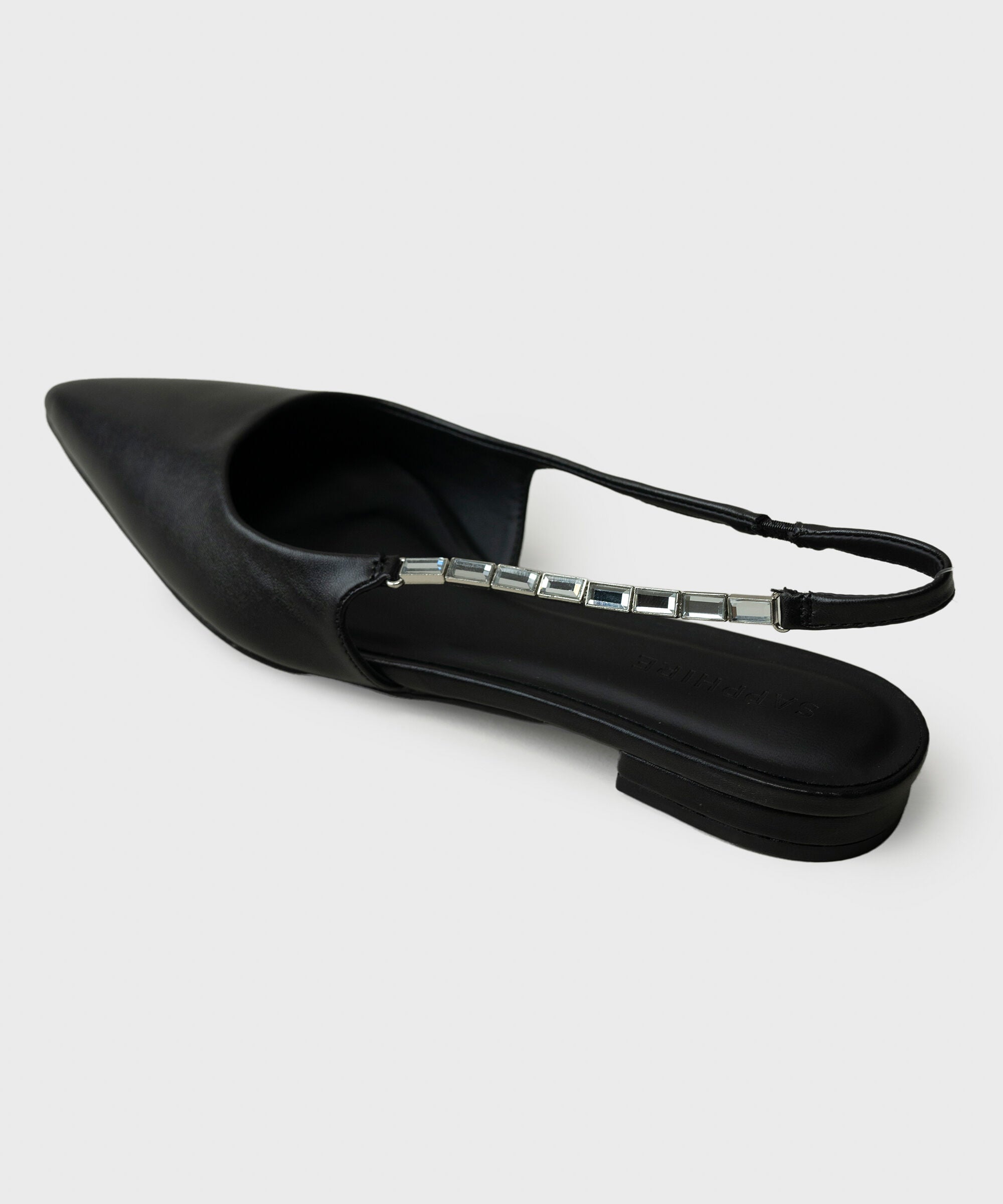 Black Slingback Heels