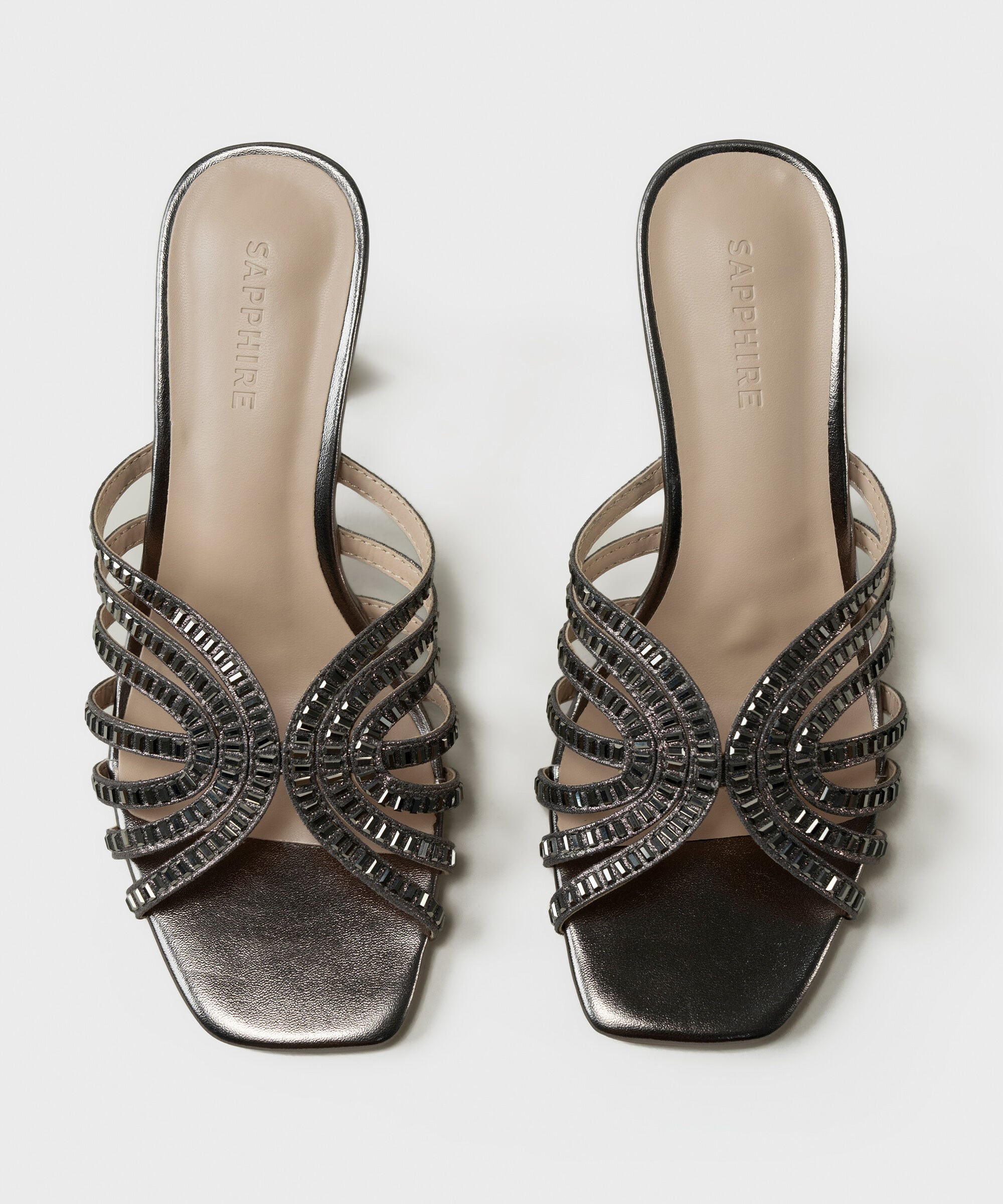 Gunmetal High Heels