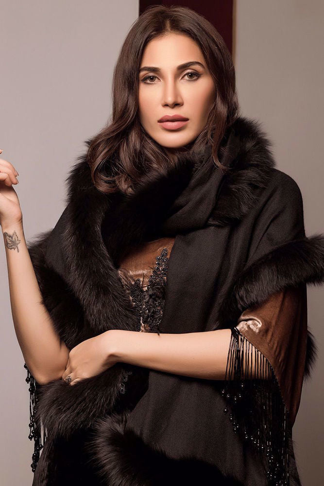 Black pashmina
