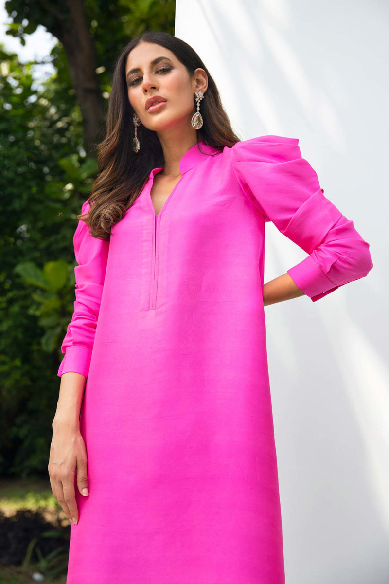 Solid - Fluorescent Luxe Silk