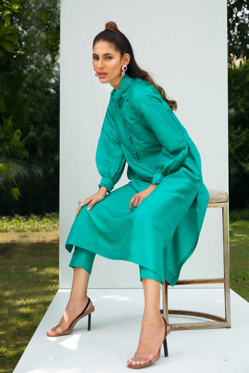 Solid - Fluorescent Luxe Silk