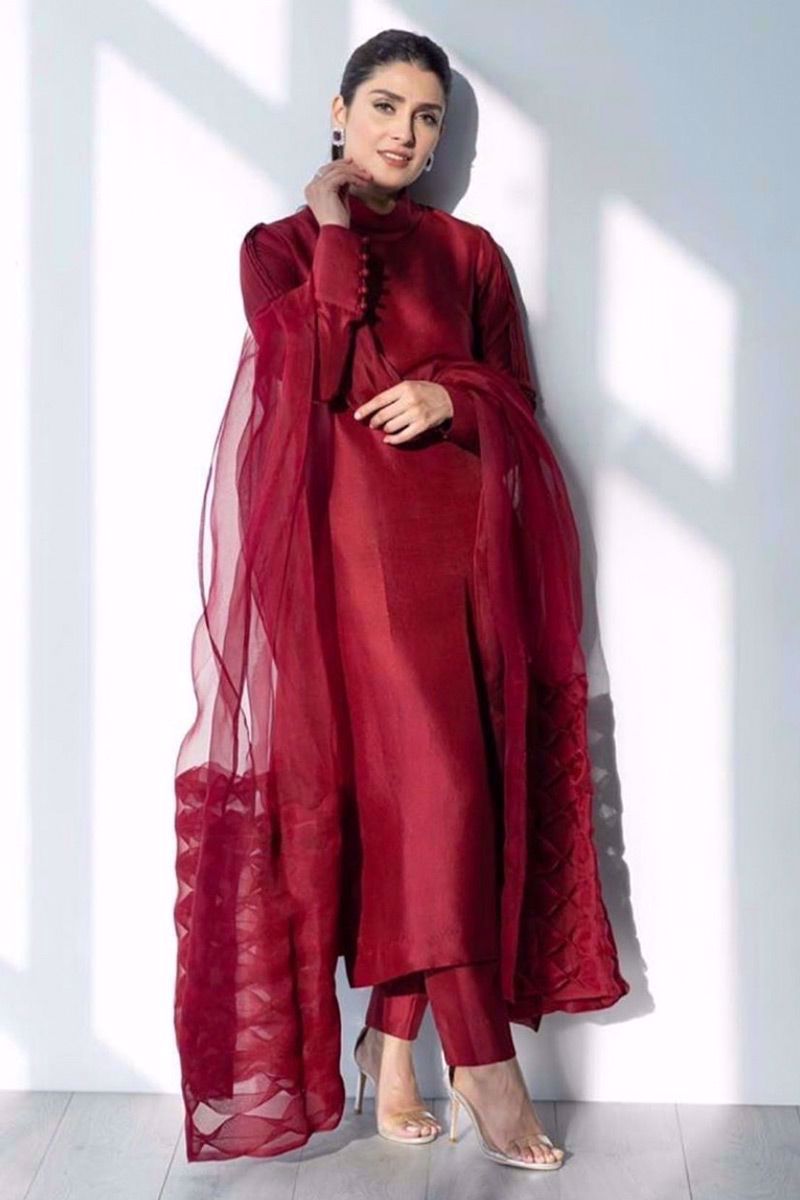 Dark fire Shirt and Dupatta