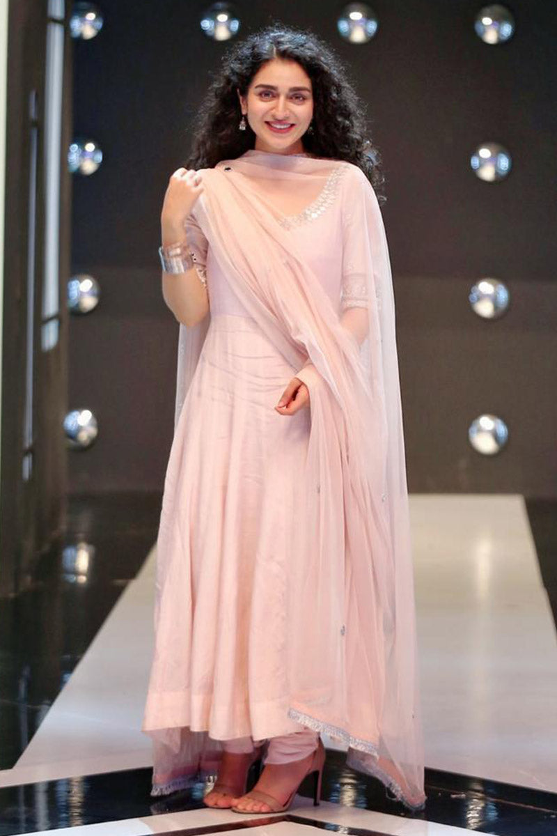 Pink Glory Kalidaar and Dupatta