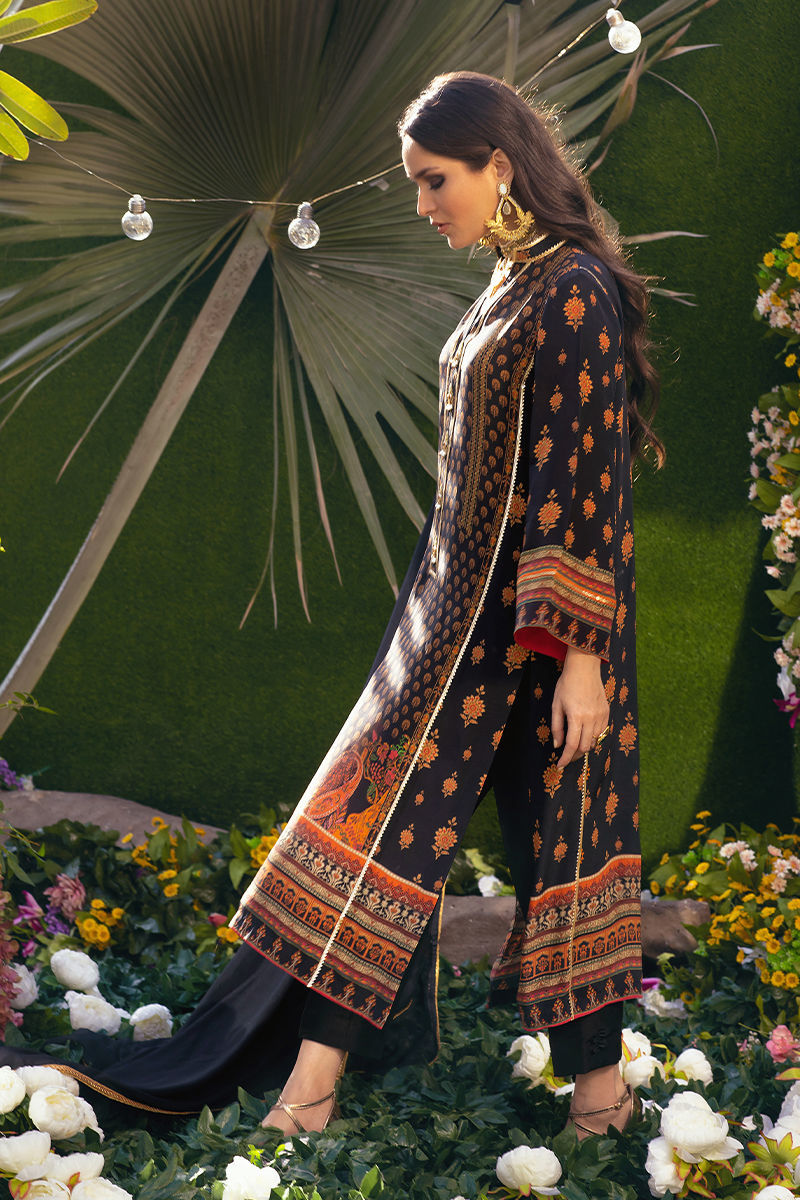 Ziggy - Black Shirt And Dupatta