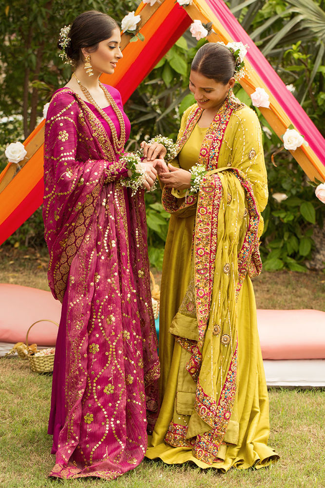 Mahim with Fine Embroidery | Ansab Jahangir