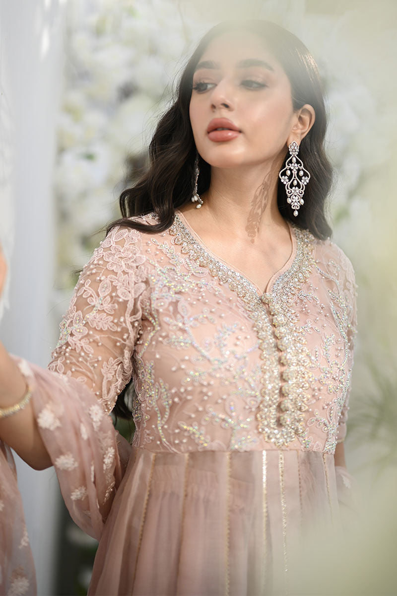 Soft Pink Tiana - Shirt And Dupatta