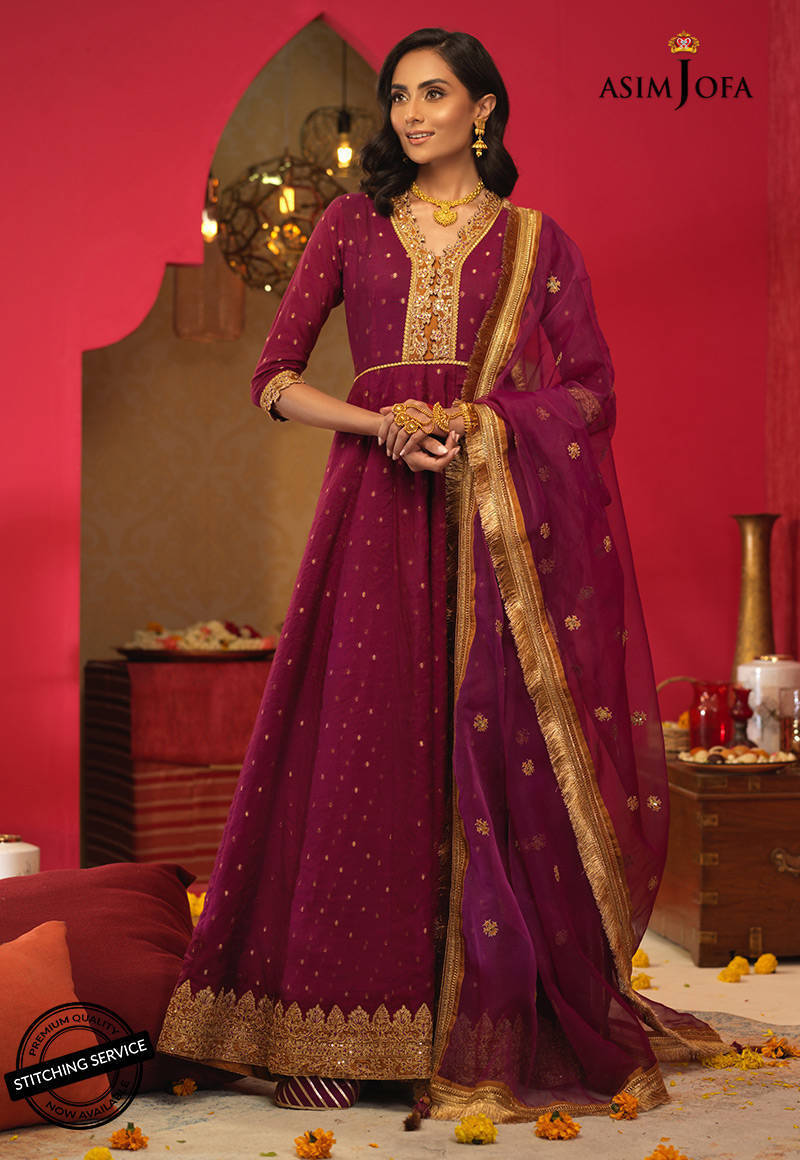 AJFC-30 EMBROIDERED WOVEN COTTON JACQUARD 3 PCS
