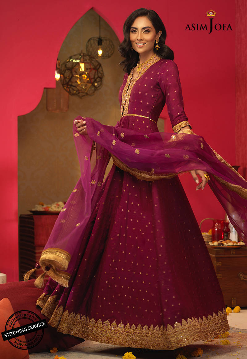 AJFC-30 EMBROIDERED WOVEN COTTON JACQUARD 3 PCS