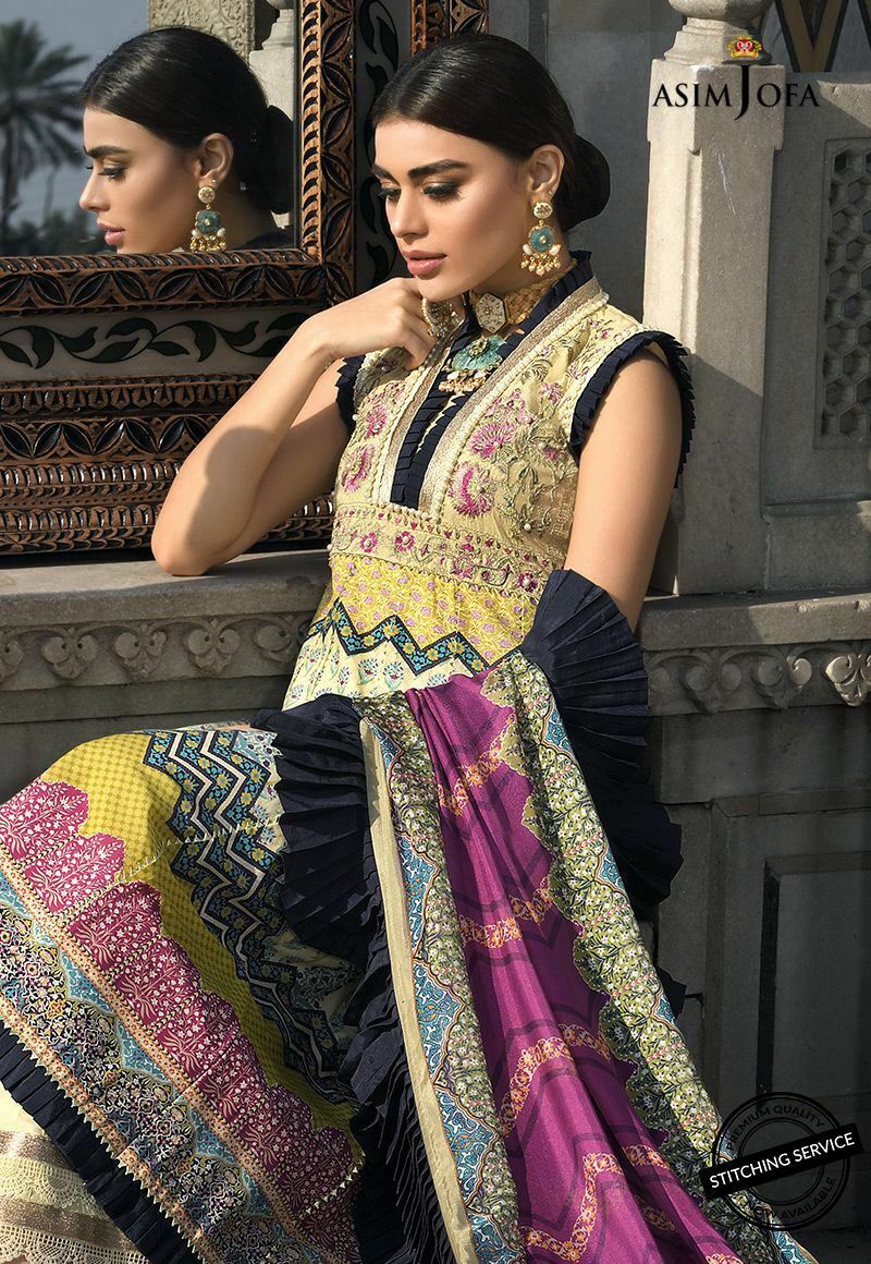 AJL-06B | Asim Jofa | Luxury Lawn Collection 2020