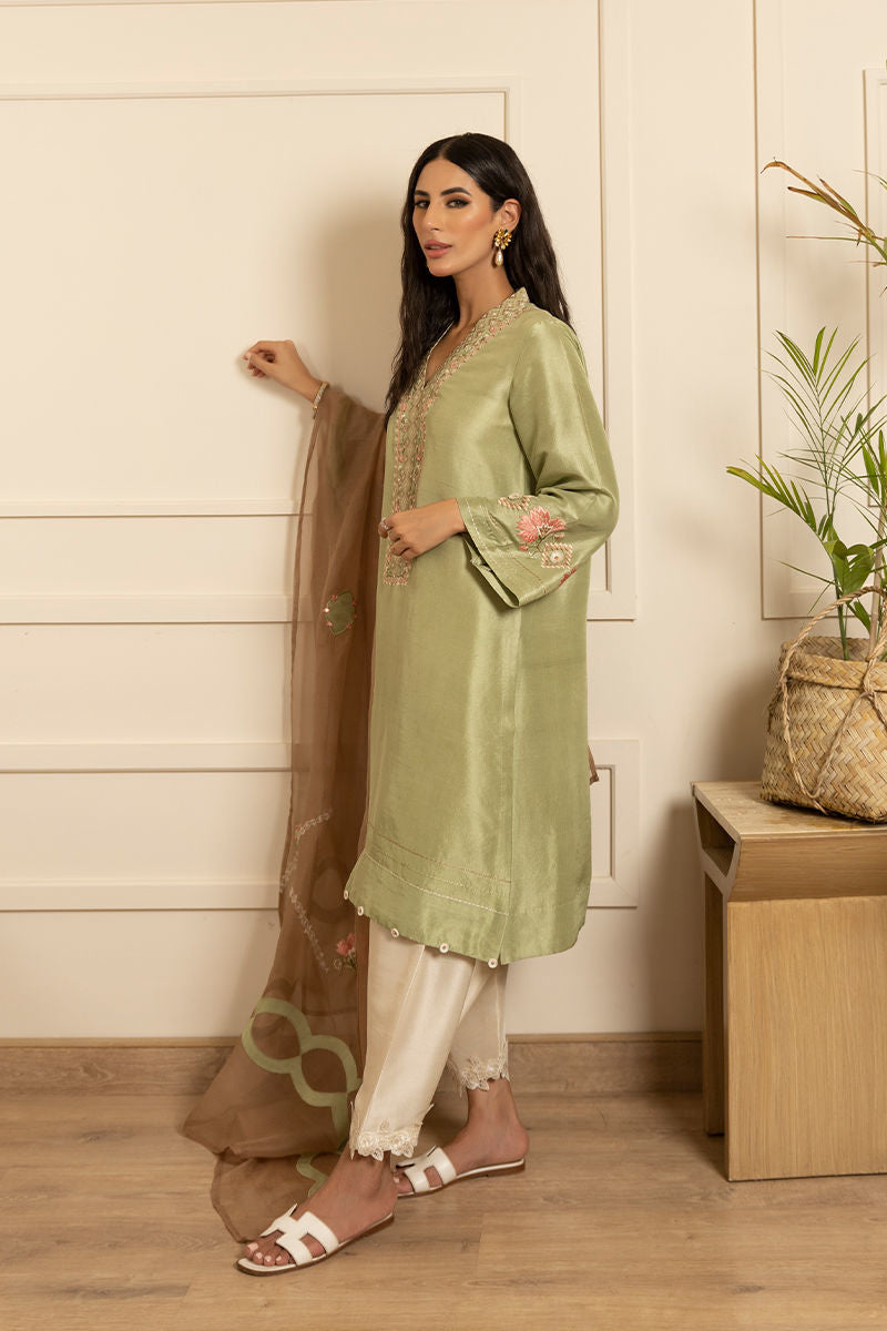 Delina - Shirt And Dupatta