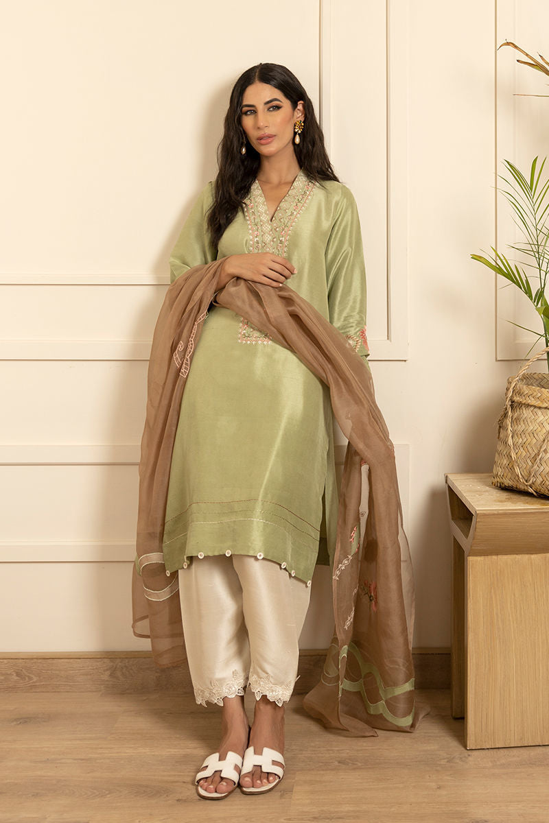Delina - Shirt And Dupatta