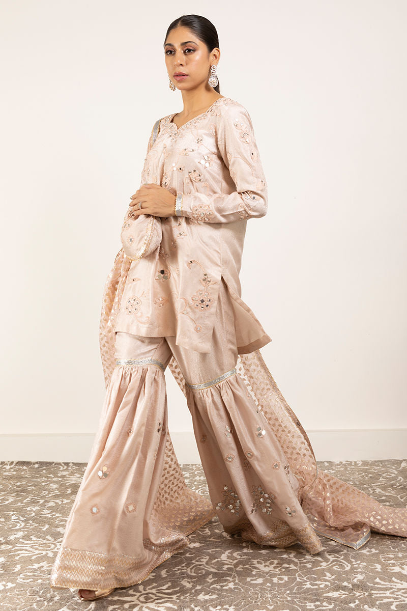 Mirray - Shirt, Dupatta And Gharara