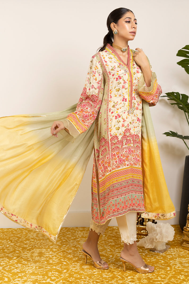 Naviya - Shirt And Dupatta