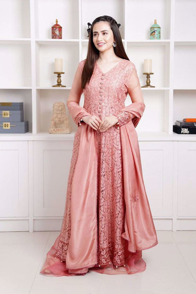 Vasl Kalidaar and Dupatta With Pants
