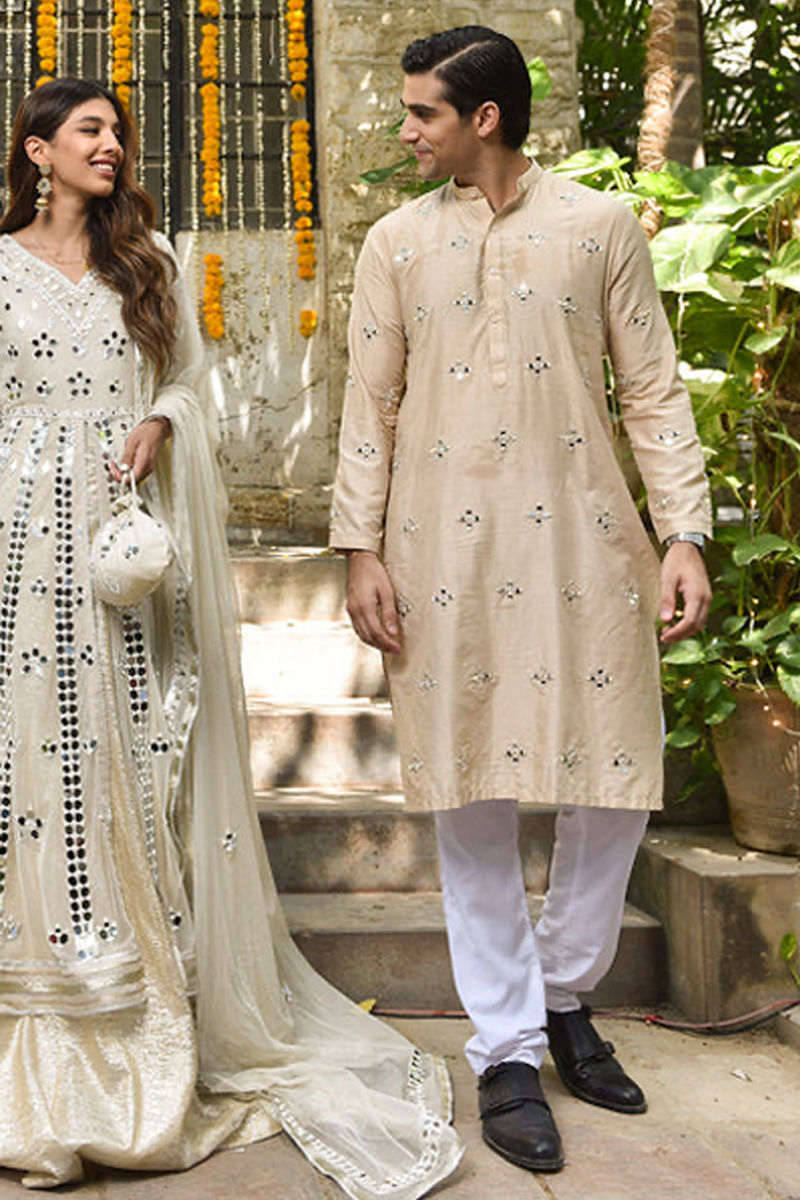 Azlaan Sheesha Kurta