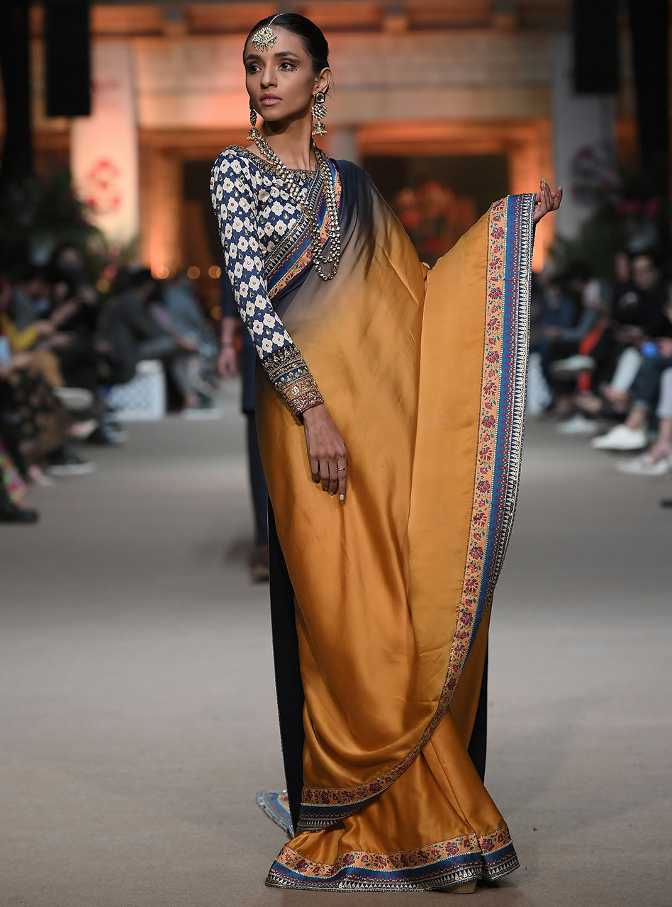 Sunheri Saree