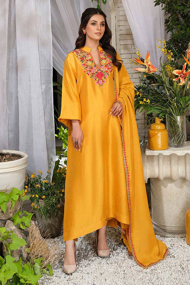 Kashmiri silk with pants