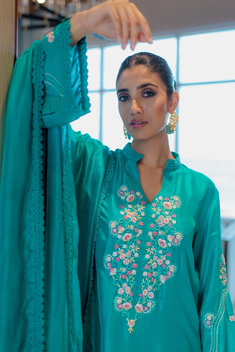 Flora - Shirt And Dupatta