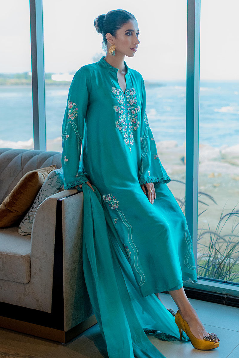 Flora - Shirt And Dupatta