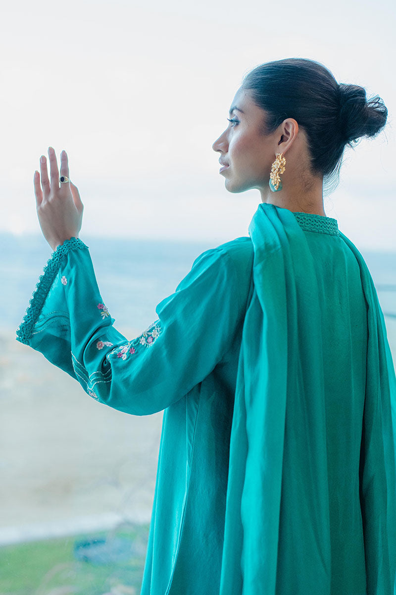 Flora - Shirt And Dupatta