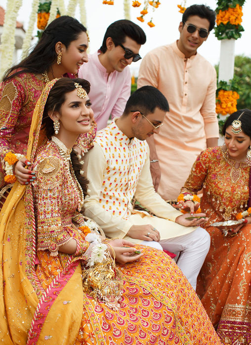 Hussain Coral Kurta And Pajama