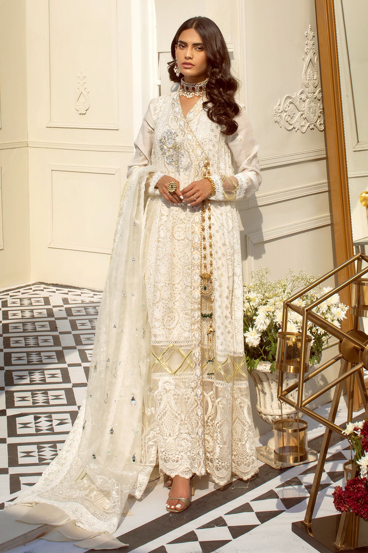 Roshni Chikankari Angharka