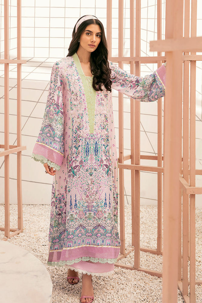 Orchid Bloom Shirt and Dupatta