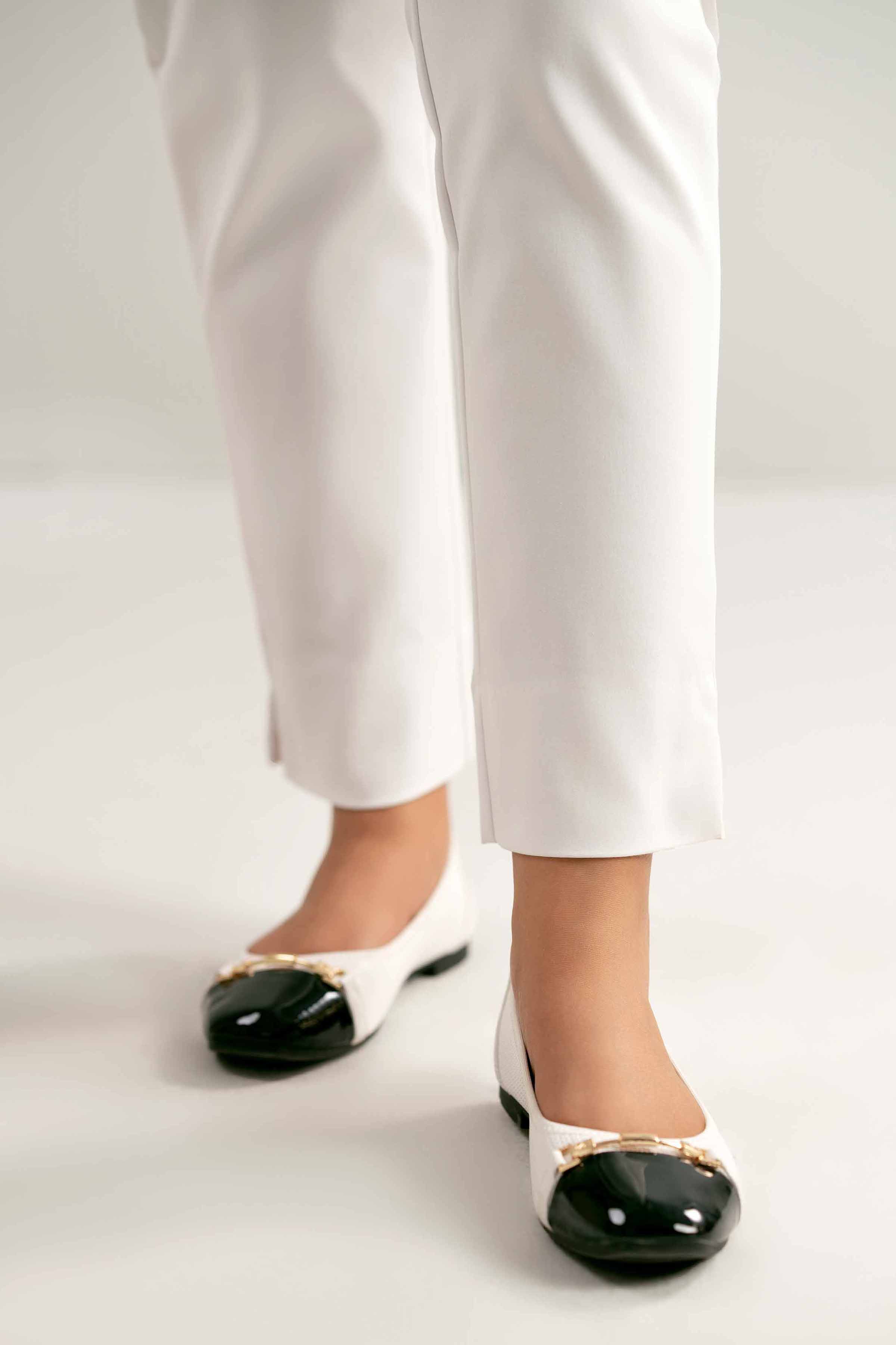 Dyed Pants-White
