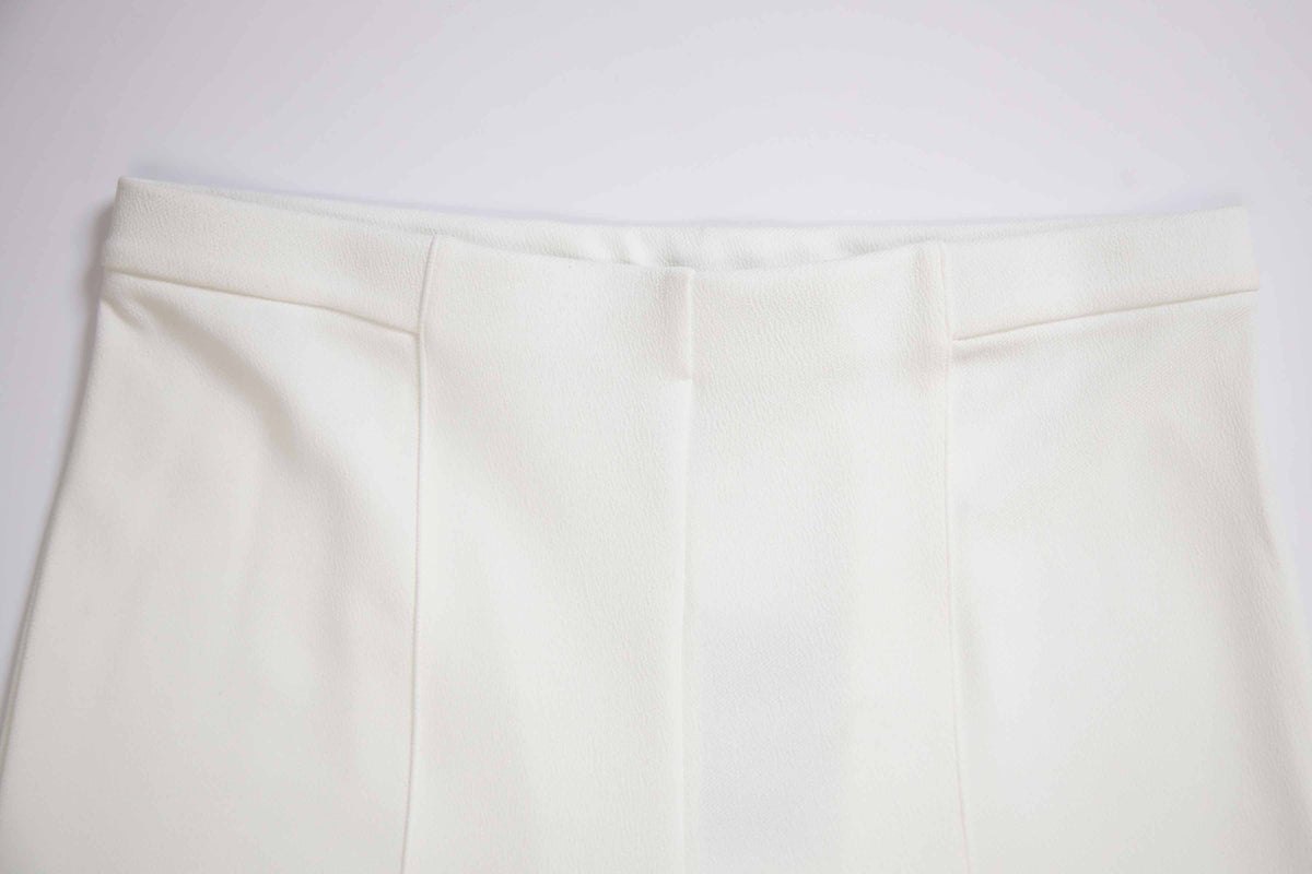 Dyed Pants-White