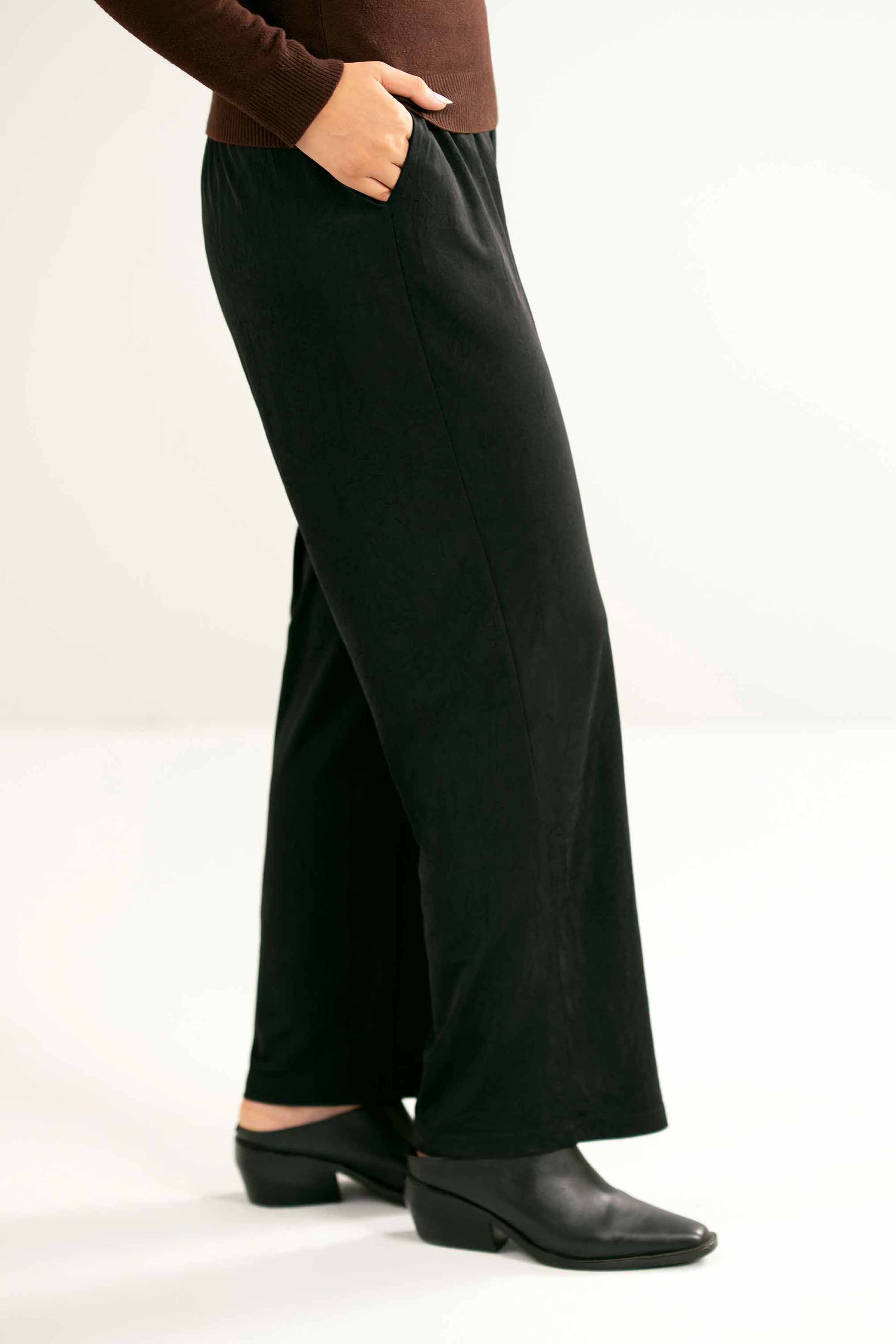 Black Women Pant-440470103
