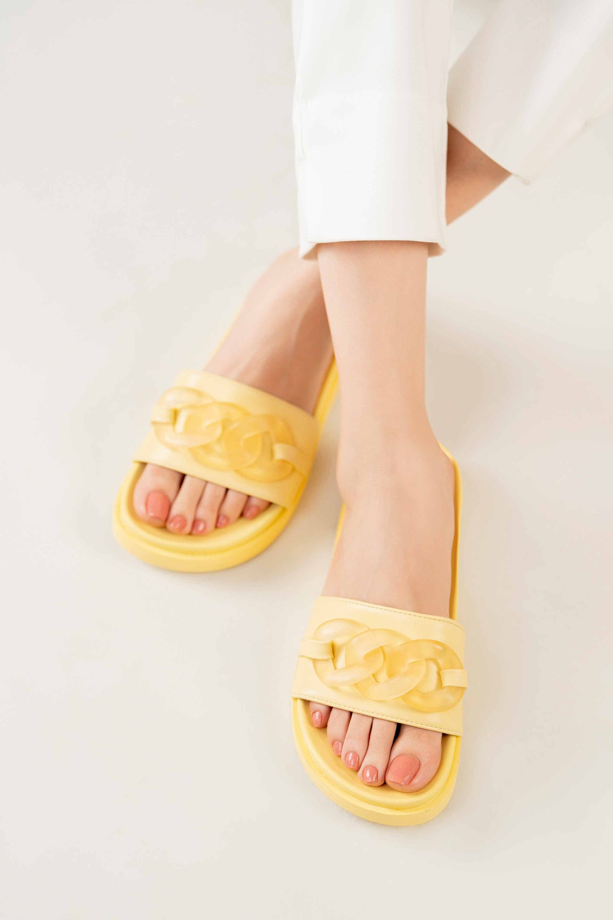 Yellow Chappal-440542902