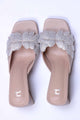Gold Block Heels-440662919