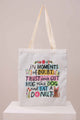 Off White Fabric Bag-443642107