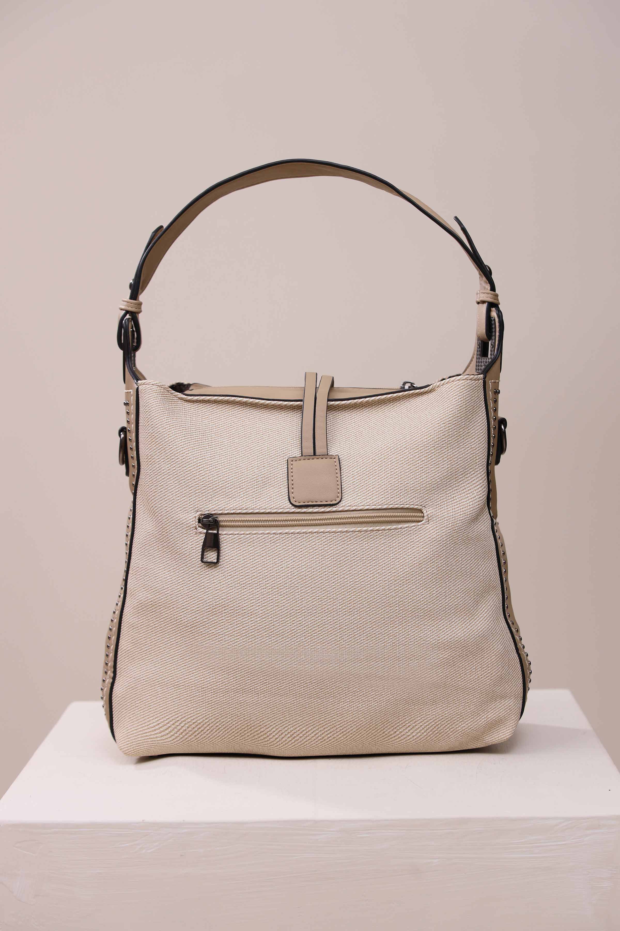 Khaki Hand Bag-444322130
