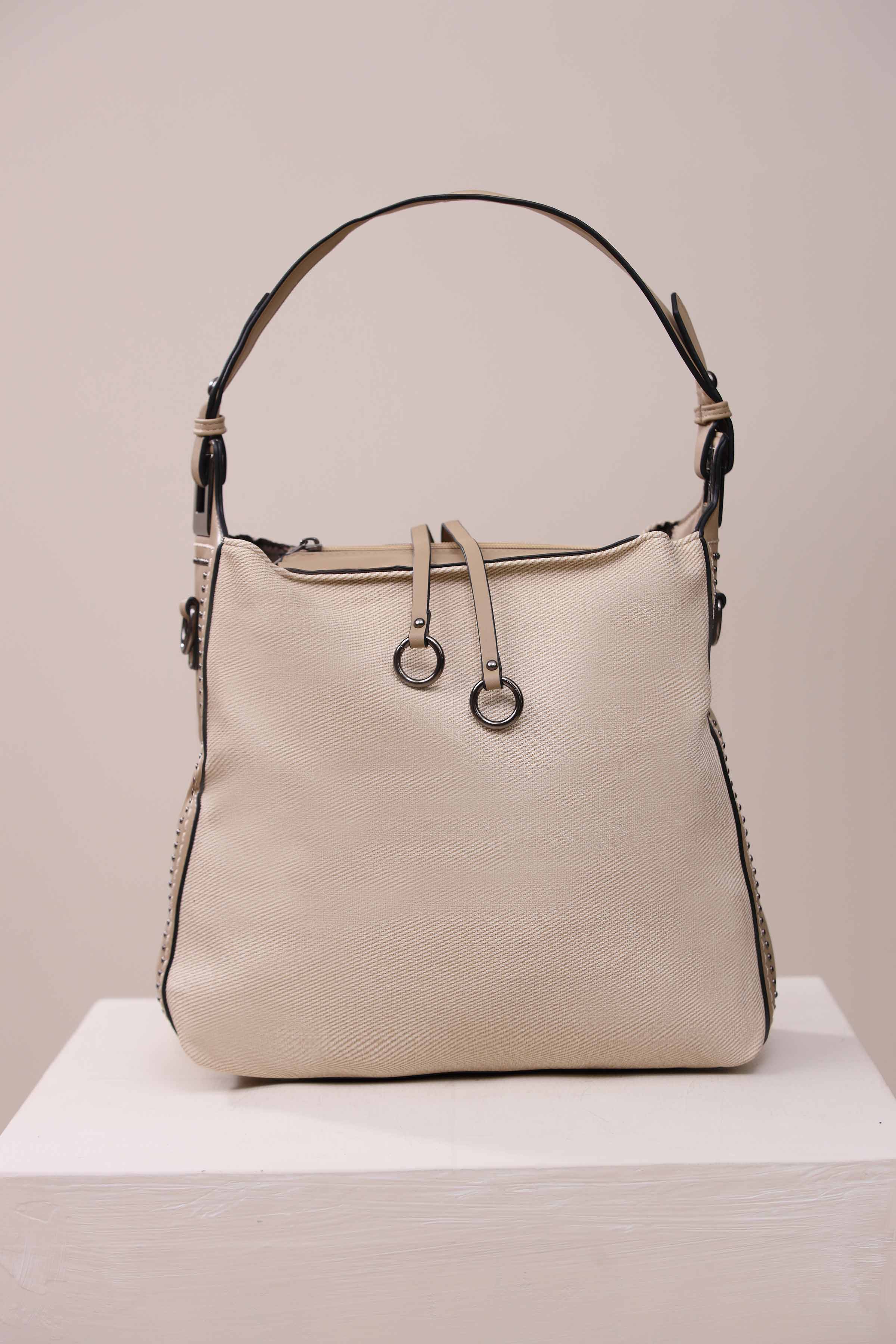 Khaki Hand Bag-444322130