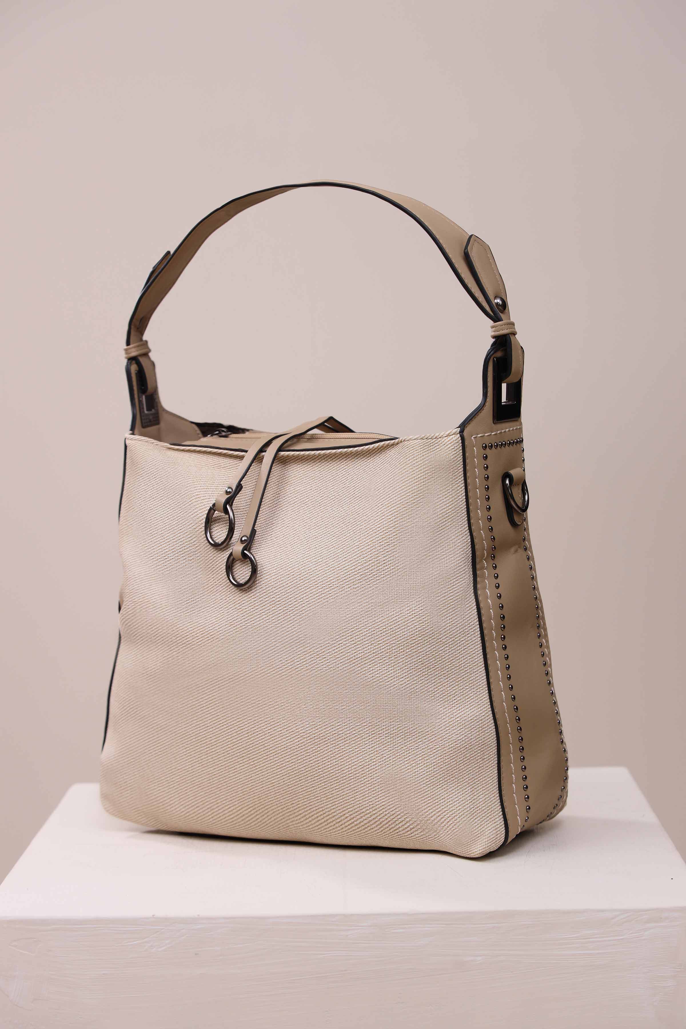 Khaki Hand Bag-444322130