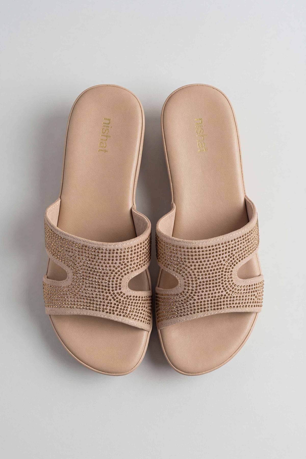 Dark Beige Wedges-445352918