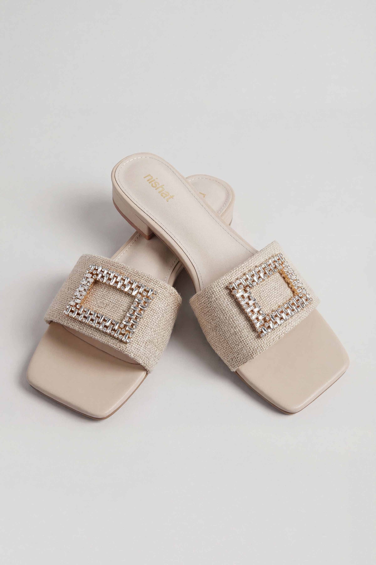 Beige Chappal-445402918