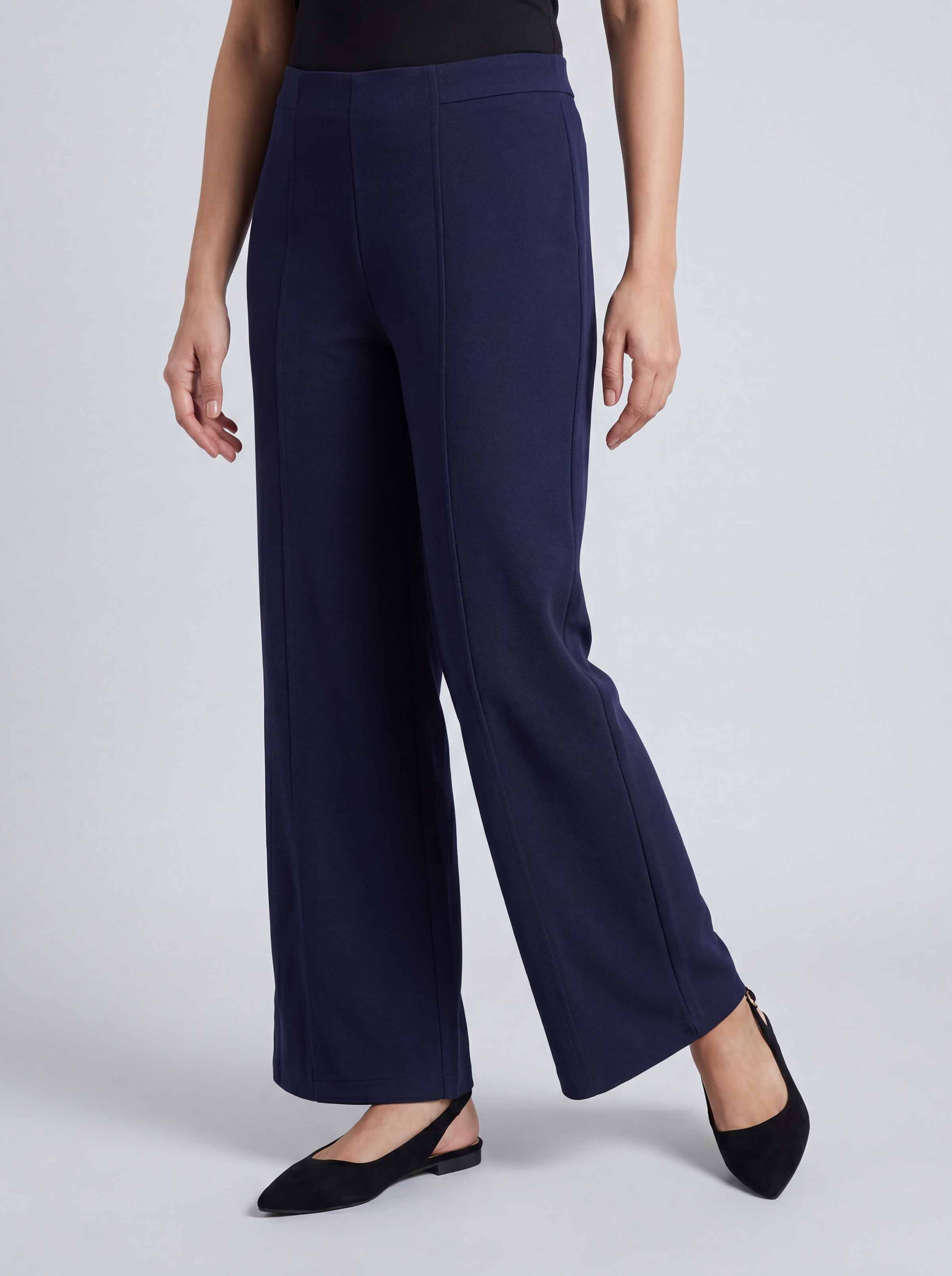 Dyed Pants-Navy