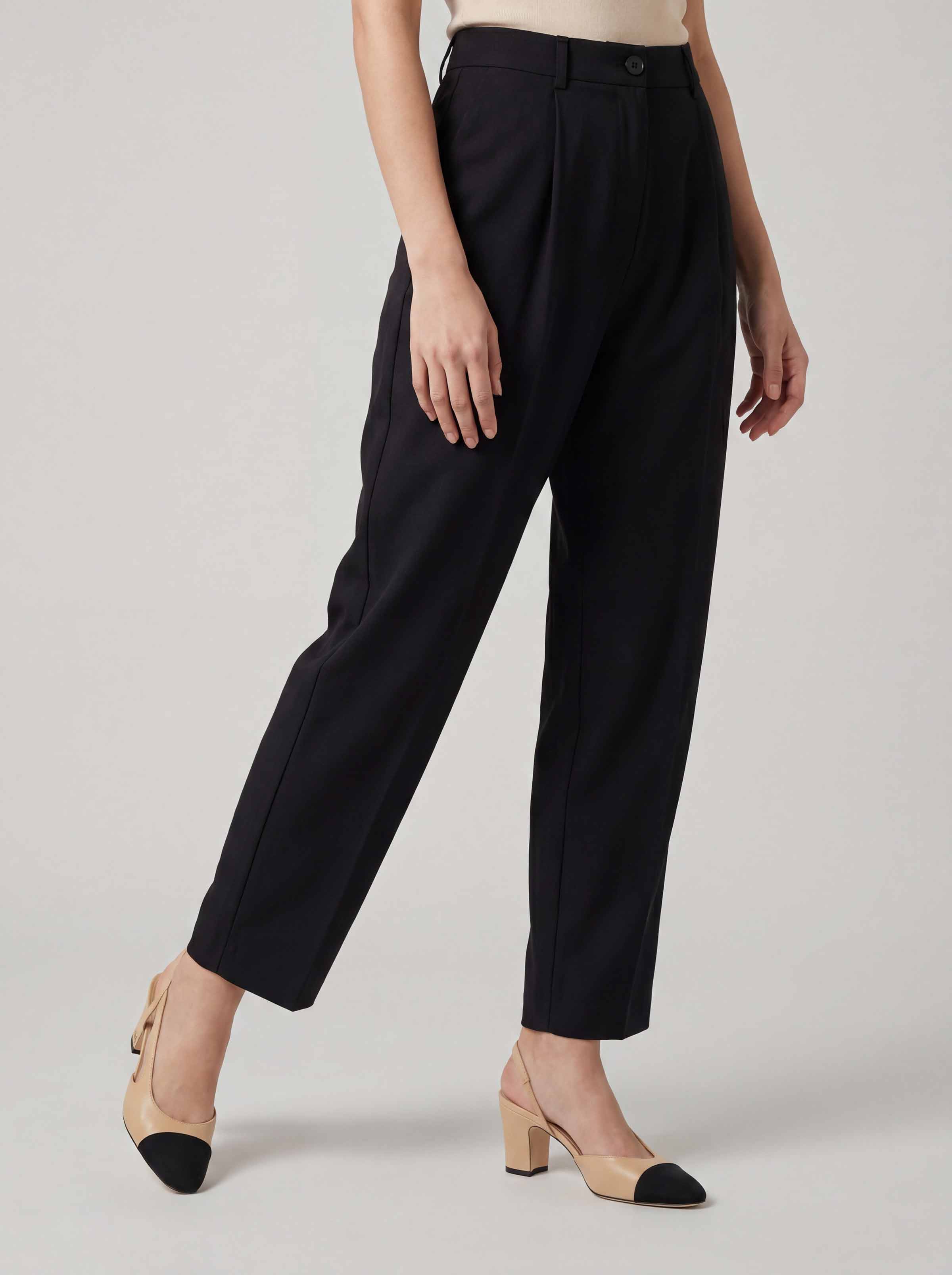 Dyed Pants-Black