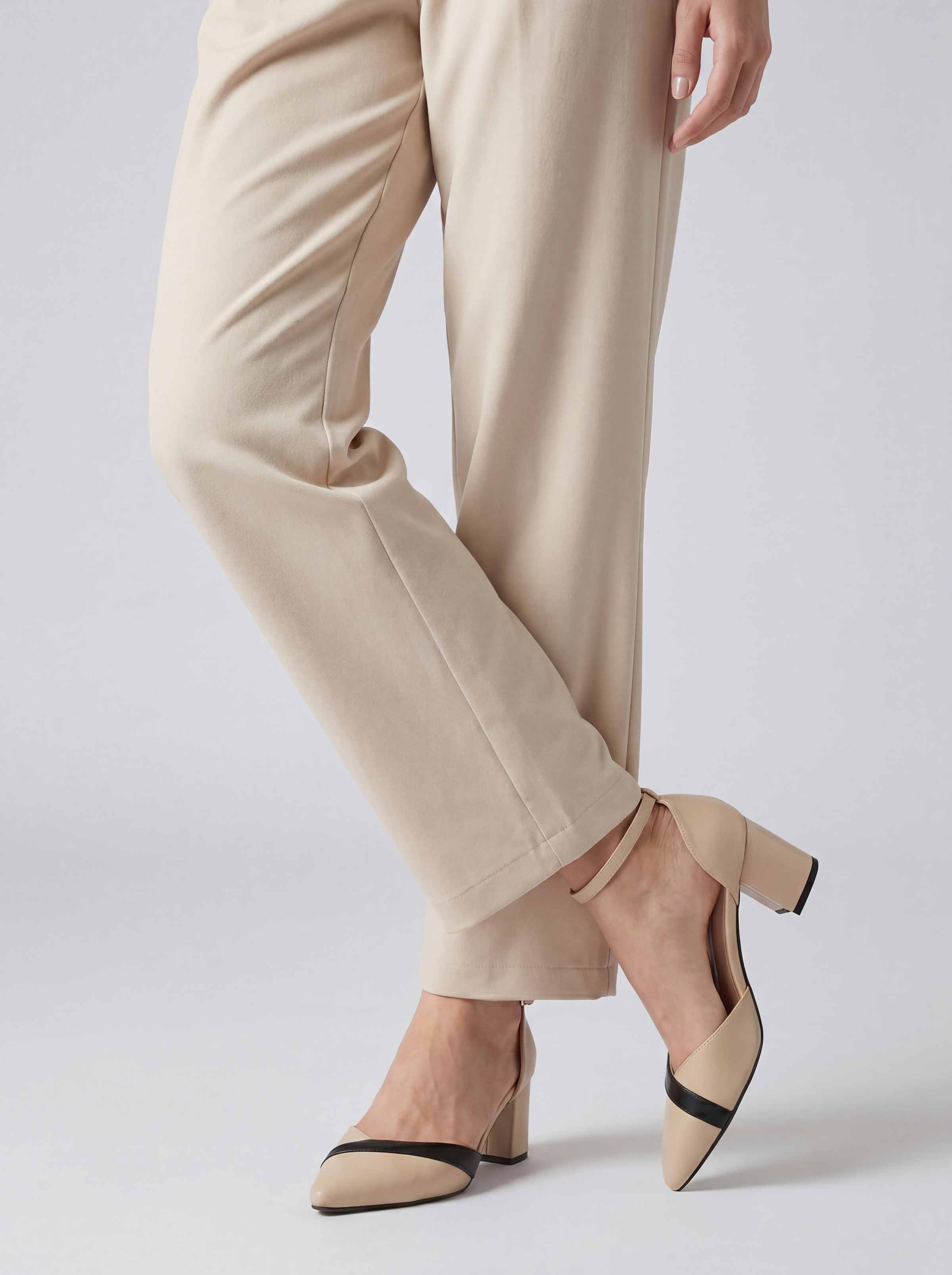Dyed Pants-Nude