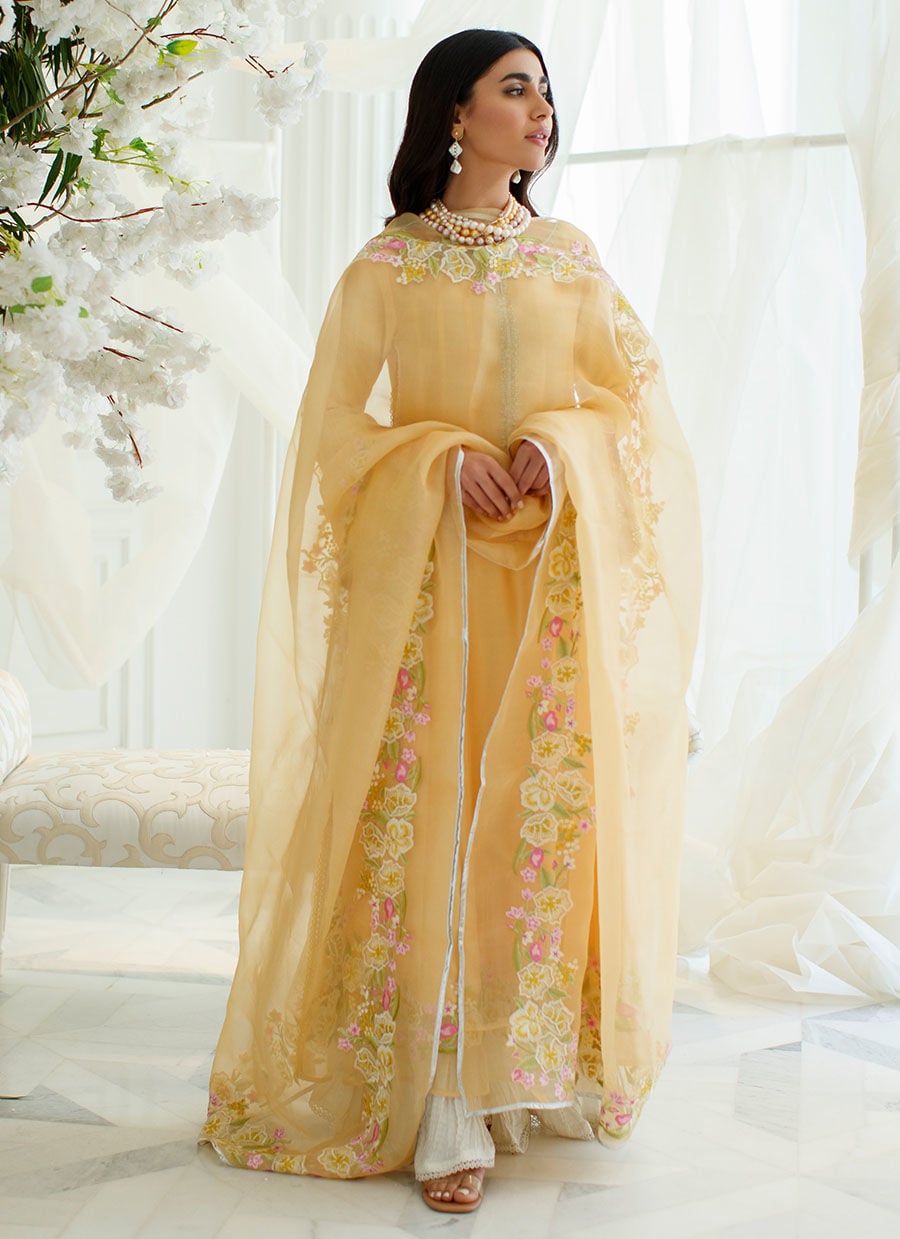 Mimosa Shirt And Dupatta