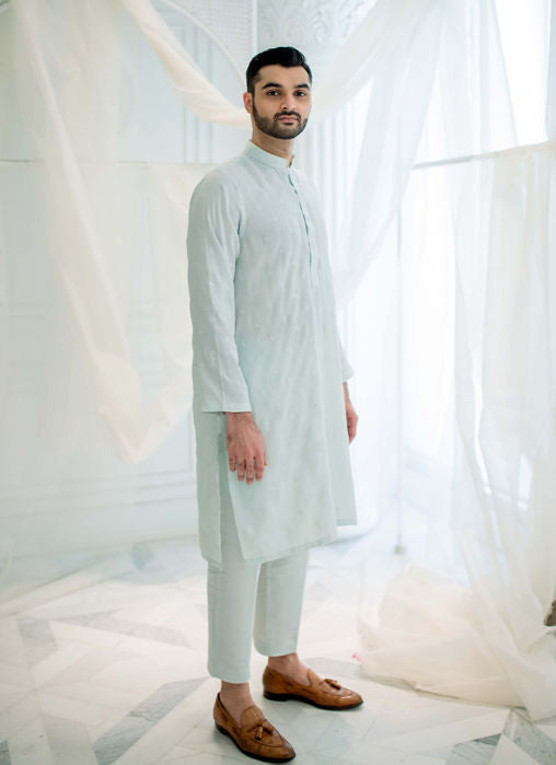 Blanco Silk Kurta