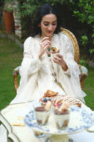 Pearl Encrusted Jacket With Lehnga Choli